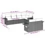 Set sofás de jardín 7 piezas y cojines ratán sintético beige by , Garden sets - Ref: Foro24-3220407, Price: 552,46 €, Discoun...