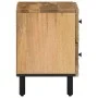 Massivholz-Nachttisch aus Mangoholz 40x33x46 cm von , Nachttische - Ref: Foro24-356889, Preis: 58,20 €, Rabatt: %