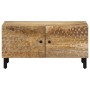 Mesa de centro de madera maciza de mango 80x50x40 cm by , Coffee table - Ref: Foro24-356896, Price: 80,97 €, Discount: %