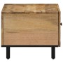 Mesa de centro de madera maciza de mango 80x50x40 cm by , Coffee table - Ref: Foro24-356896, Price: 80,97 €, Discount: %