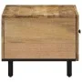 Mesa de centro de madera maciza de mango 80x50x40 cm by , Coffee table - Ref: Foro24-356896, Price: 79,79 €, Discount: %