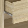 Wall-mounted bedside table in Sonoma oak by vidaXL, Nightstands - Ref: Foro24-810959, Price: 39,05 €, Discount: %