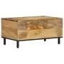 Mesa de centro de madera maciza de mango 80x50x40 cm by , Coffee table - Ref: Foro24-356896, Price: 79,79 €, Discount: %