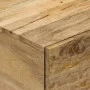 Mesa de centro de madera maciza de mango 80x50x40 cm by , Coffee table - Ref: Foro24-356896, Price: 79,79 €, Discount: %