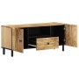 Massives Mangoholz-TV-Möbel 105x33x46 cm von , TV-Möbel - Ref: Foro24-356905, Preis: 89,08 €, Rabatt: %