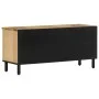 Mueble de TV madera maciza de mango 100x33x46 cm by , TV Furniture - Ref: Foro24-356907, Price: 68,07 €, Discount: %