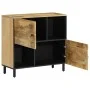 Armario auxiliar madera maciza de mango 80x33x75 cm de , Aparadores - Ref: Foro24-356918, Precio: 148,93 €, Descuento: %