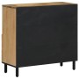 Armario auxiliar madera maciza de mango 80x33x75 cm de , Aparadores - Ref: Foro24-356918, Precio: 151,64 €, Descuento: %