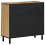 Armario auxiliar madera maciza de mango 80x33x75 cm de , Aparadores - Ref: Foro24-356918, Precio: 148,93 €, Descuento: %