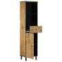 Mueble de baño madera maciza de mango 38x33x160 cm de , Tocadores de baño - Ref: Foro24-356913, Precio: 187,93 €, Descuento: %