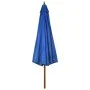 Gartenschirm mit hellblauem Holzmast 330 cm von vidaXL, Sonnenschirme - Ref: Foro24-47219, Preis: 107,19 €, Rabatt: %