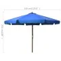 Gartenschirm mit hellblauem Holzmast 330 cm von vidaXL, Sonnenschirme - Ref: Foro24-47219, Preis: 107,19 €, Rabatt: %