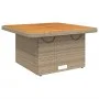 Set comedor de jardín 3 pzas con cojines ratán sintético beige by , Garden sets - Ref: Foro24-3277351, Price: 393,19 €, Disco...