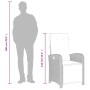 Set de muebles jardín 5 pzas con cojines ratán sintético negro by , Garden sets - Ref: Foro24-3277330, Price: 628,96 €, Disco...