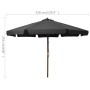 Garden umbrella with anthracite gray wooden pole 330 cm by vidaXL, Umbrellas - Ref: Foro24-47214, Price: 108,86 €, Discount: %