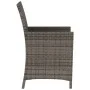 Sillas y mesita de jardín con cojines 3 piezas ratán PE gris de , Conjuntos de jardín - Ref: Foro24-365125, Precio: 200,38 €,...