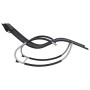 Tumbona con almohada textileno negro de vidaXL, Tumbonas - Ref: Foro24-47788, Precio: 112,46 €, Descuento: %