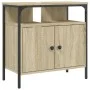 Waschbeckenunterschrank aus Sonoma-Eichenholz, 60x30x60 cm. von , Badezimmerwaschtische - Ref: Foro24-842437, Preis: 56,81 €,...