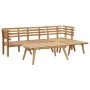 Juego de muebles de jardín 5 pzas madera maciza de acacia de vidaXL, Conjuntos de jardín - Ref: Foro24-46678, Precio: 336,45 ...