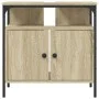 Waschbeckenunterschrank aus Sonoma-Eichenholz, 60x30x60 cm. von , Badezimmerwaschtische - Ref: Foro24-842437, Preis: 56,81 €,...