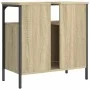 Armario lavabo baño madera ingeniería roble Sonoma 60x30x60 cm de , Tocadores de baño - Ref: Foro24-842437, Precio: 56,81 €, ...