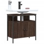 Waschbeckenunterschrank aus braunem Eichenholz, 60x30x60 cm. von , Badezimmerwaschtische - Ref: Foro24-842440, Preis: 52,21 €...