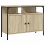 Armario lavabo baño madera ingeniería roble Sonoma 80x30x60 cm by , bathroom vanities - Ref: Foro24-842442, Price: 73,89 €, D...