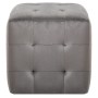 Nachttische 2 Stück grauer Samt 30x30x30 cm von vidaXL, Nachttische - Ref: Foro24-249017, Preis: 81,52 €, Rabatt: %