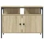 Armario lavabo baño madera ingeniería roble Sonoma 80x30x60 cm by , bathroom vanities - Ref: Foro24-842442, Price: 72,60 €, D...