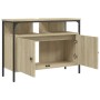 Waschbeckenunterschrank aus Sonoma-Eichenholz, 80x30x60 cm. von , Badezimmerwaschtische - Ref: Foro24-842442, Preis: 73,89 €,...