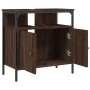 Waschbeckenunterschrank aus braunem Eichenholz, 60x30x60 cm. von , Badezimmerwaschtische - Ref: Foro24-842440, Preis: 52,21 €...