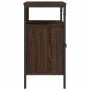 Armario lavabo baño madera ingeniería roble marrón 60x30x60 cm de , Tocadores de baño - Ref: Foro24-842440, Precio: 51,44 €, ...