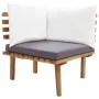 Juego de muebles de jardín 5 pzas madera maciza de acacia de vidaXL, Conjuntos de jardín - Ref: Foro24-46678, Precio: 336,45 ...