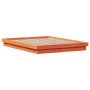 Solid pine wood LED bed frame in brown wax finish 160x200cm by , Beds and slatted bases - Ref: Foro24-844416, Price: 142,27 €...