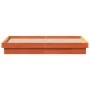 Estructura de cama LED madera maciza pino marrón cera 160x200cm de , Camas y somieres - Ref: Foro24-844416, Precio: 140,82 €,...