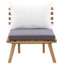 Garden furniture set 5 pieces solid acacia wood by vidaXL, Garden sets - Ref: Foro24-46678, Price: 367,38 €, Discount: %