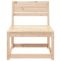 Solid pine wood garden sofa by , Outdoor sofas - Ref: Foro24-844669, Price: 55,36 €, Discount: %