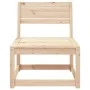 Solid pine wood garden sofa by , Outdoor sofas - Ref: Foro24-844669, Price: 54,80 €, Discount: %