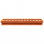 Solid pine wood LED bed frame in brown wax finish 140x190cm by , Beds and slatted bases - Ref: Foro24-844423, Price: 132,72 €...