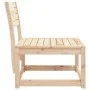 Sofá de jardín madera maciza de pino de , Sofás de exterior - Ref: Foro24-844669, Precio: 54,80 €, Descuento: %