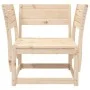 Silla de jardín madera madera maciza de pino de , Sofás de exterior - Ref: Foro24-844674, Precio: 71,00 €, Descuento: %