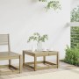 Taburete de jardín madera de pino impregnada by , Outdoor sofas - Ref: Foro24-844683, Price: 53,02 €, Discount: %