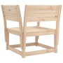 Silla de jardín madera madera maciza de pino by , Outdoor sofas - Ref: Foro24-844674, Price: 71,66 €, Discount: %