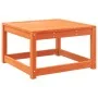 Taburete de jardín madera maciza de pino marrón cera de , Sofás de exterior - Ref: Foro24-844681, Precio: 48,90 €, Descuento: %