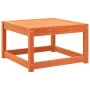 Taburete de jardín madera maciza de pino marrón cera de , Sofás de exterior - Ref: Foro24-844681, Precio: 48,90 €, Descuento: %