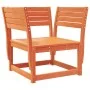 Gartenstuhl aus massivem Kiefernholz in brauner Wachsoptik von , Outdoor-Sofas - Ref: Foro24-844676, Preis: 94,51 €, Rabatt: %