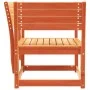 Gartenstuhl aus massivem Kiefernholz in brauner Wachsoptik von , Outdoor-Sofas - Ref: Foro24-844676, Preis: 94,51 €, Rabatt: %