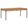 Garten-Essgruppe, 9-teilig, mit grauen Polstern aus synthetischem Rattan. von , Gartensets - Ref: Foro24-3213574, Preis: 569,...