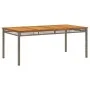 Garten-Essgruppe, 9-teilig, mit grauen Polstern aus synthetischem Rattan. von , Gartensets - Ref: Foro24-3213574, Preis: 671,...
