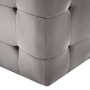 Nachttische 2 Stück grauer Samt 30x30x30 cm von vidaXL, Nachttische - Ref: Foro24-249017, Preis: 81,52 €, Rabatt: %